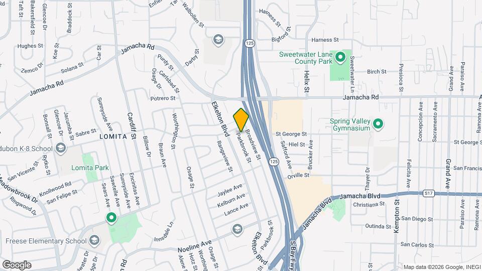 933 Parkbrook St Map and Location Details