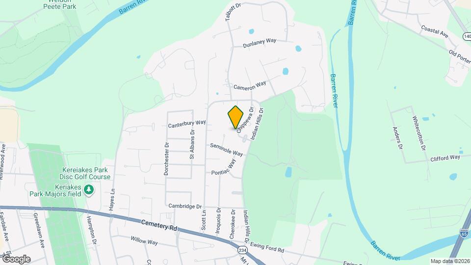 239 Chippewa Dr Mapa y Detalles de la Ubicación