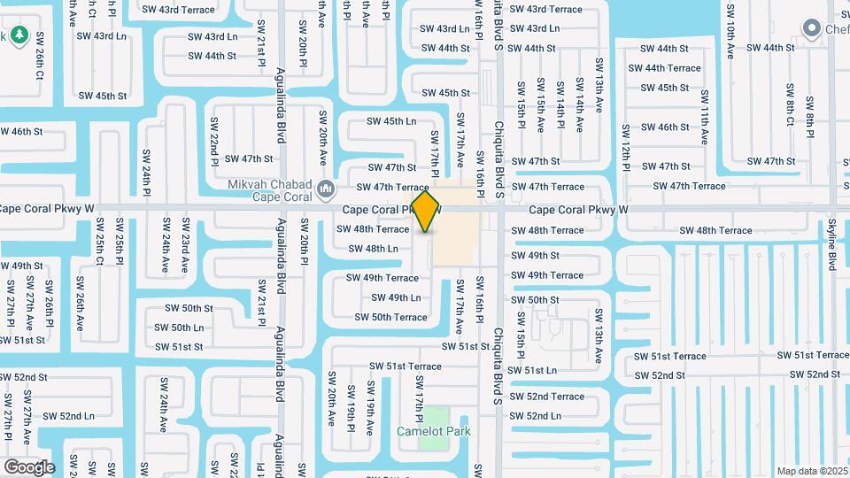 4820 SW 17th Pl Mapa y Detalles de la Ubicación