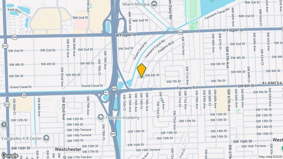 650 Flagami Blvd, Unit Main Home Mapa y Detalles de la Ubicación