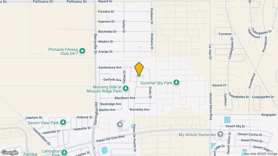 1128 Paseo de Suerte Dr Map and Location Details