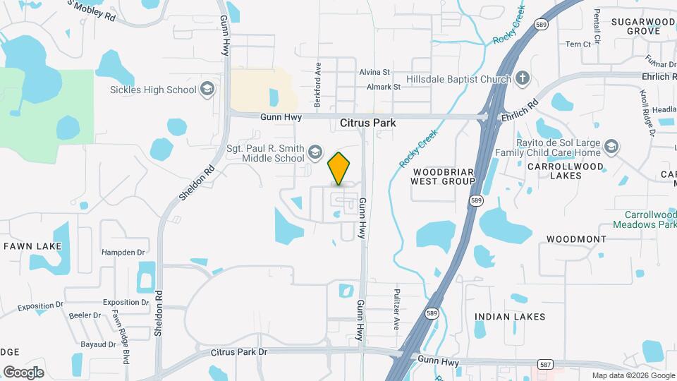 7558 Tamarind Ave Map and Location Details