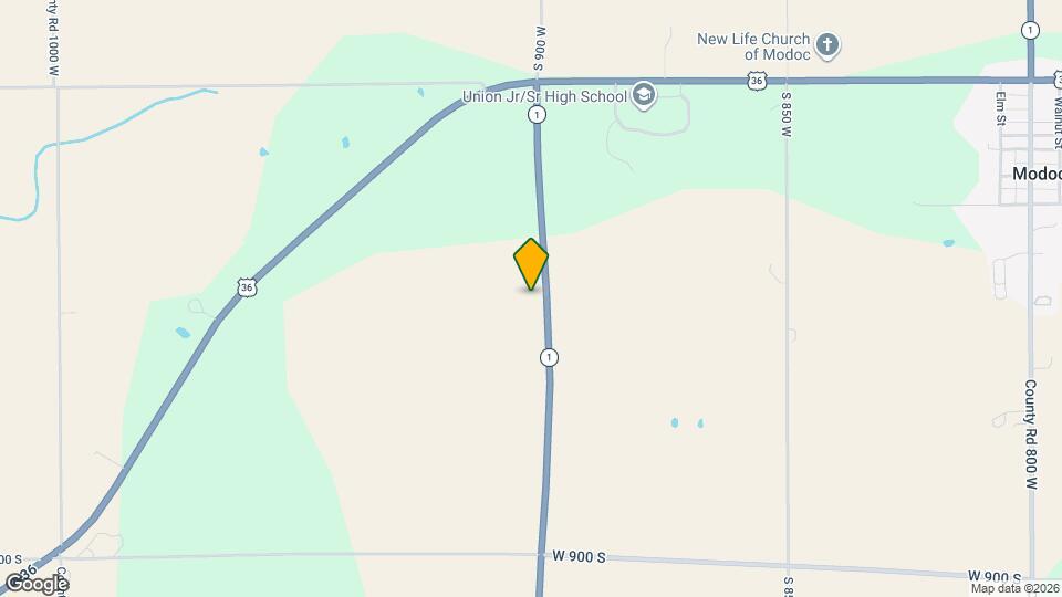 8458 IN-1 Map and Location Details