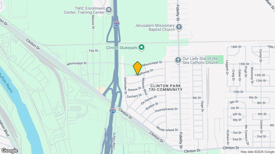 142 Calloway St Map and Location Details