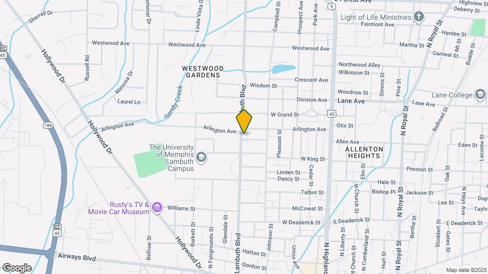 830 Lambuth Blvd Map and Location Details