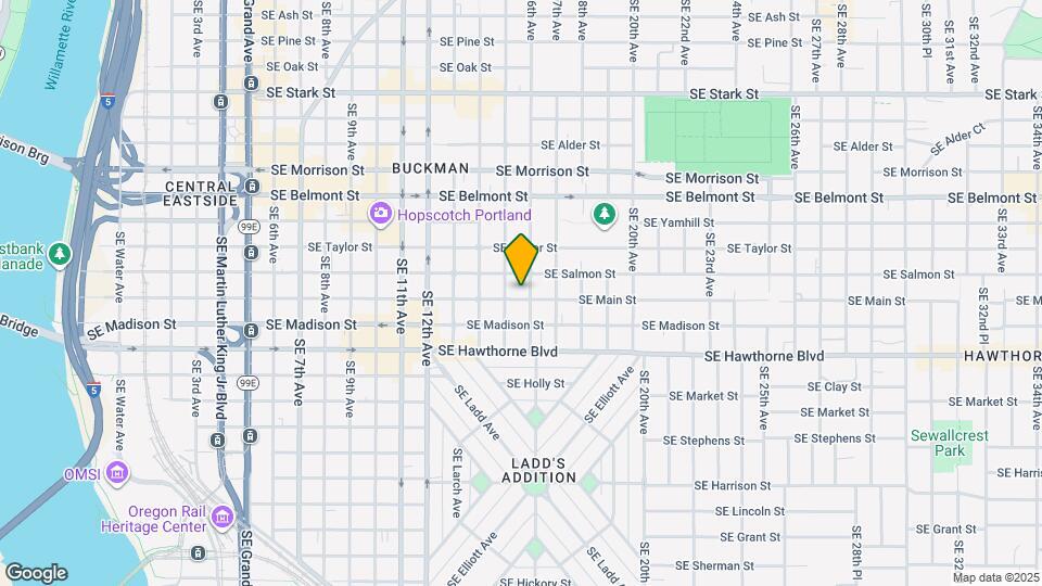 1527 SE Main St Map and Location Details