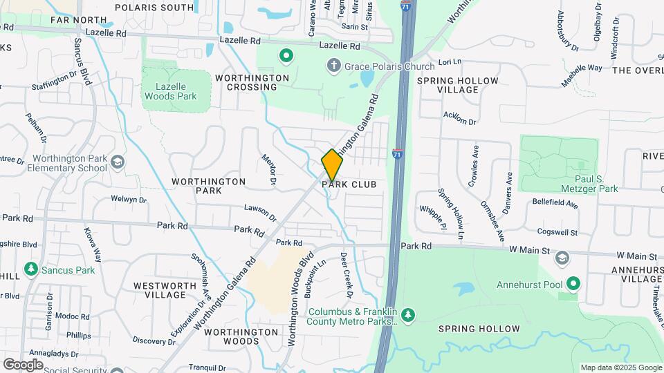 Worthington Green Map and Location Details