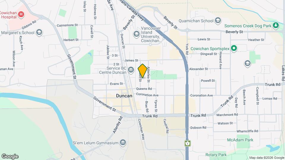 Queens Garden Apartments Map and Location Details