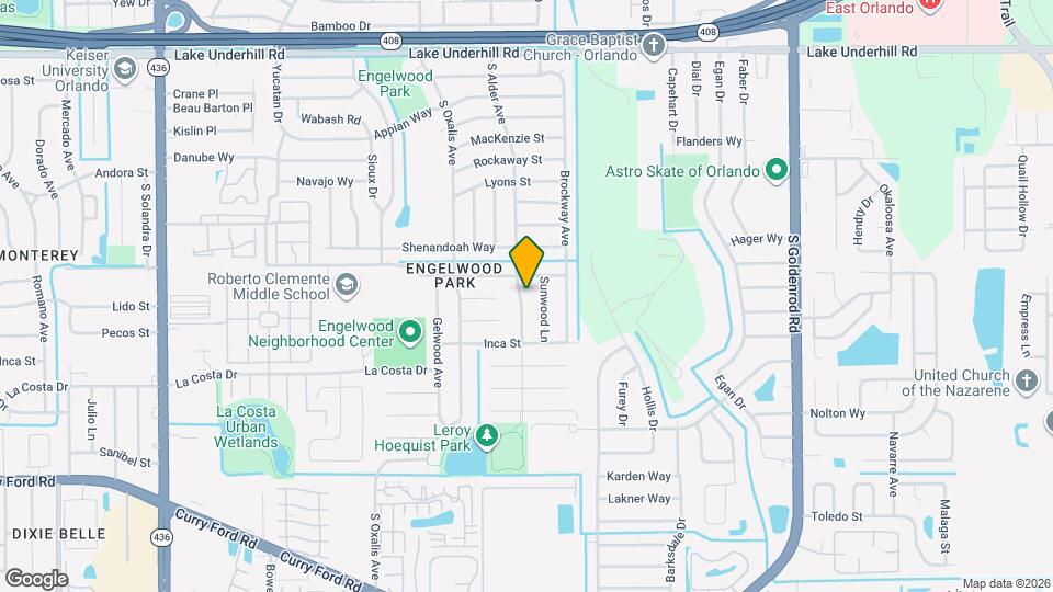 917 S Alder Ave Map and Location Details