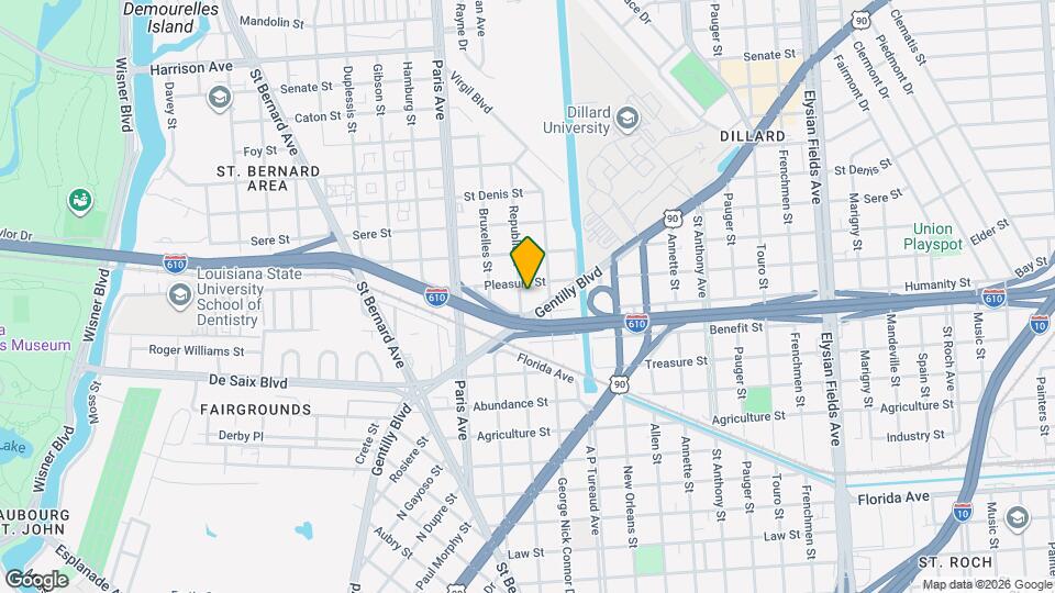 3321 Republic St Map and Location Details