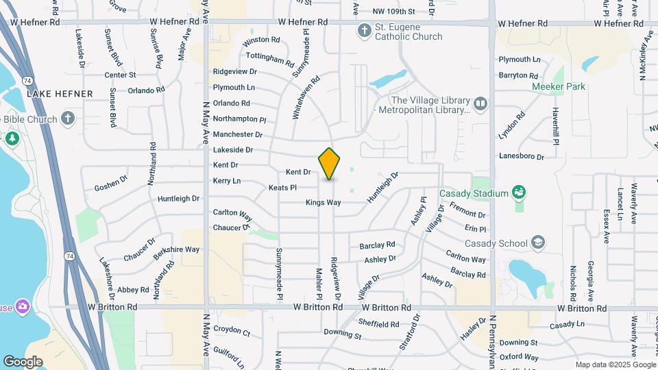 10001 Ridgeview Dr Map and Location Details