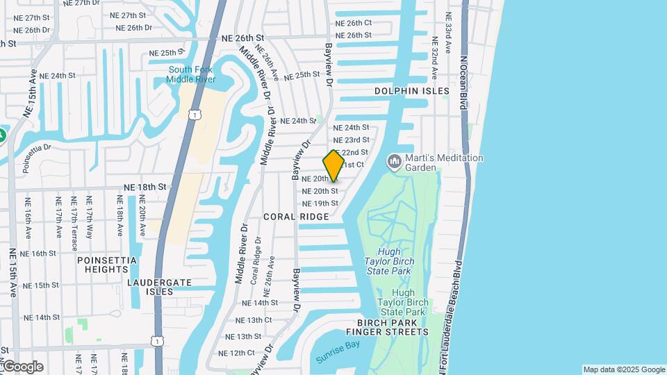 2757 NE 20th St Map and Location Details