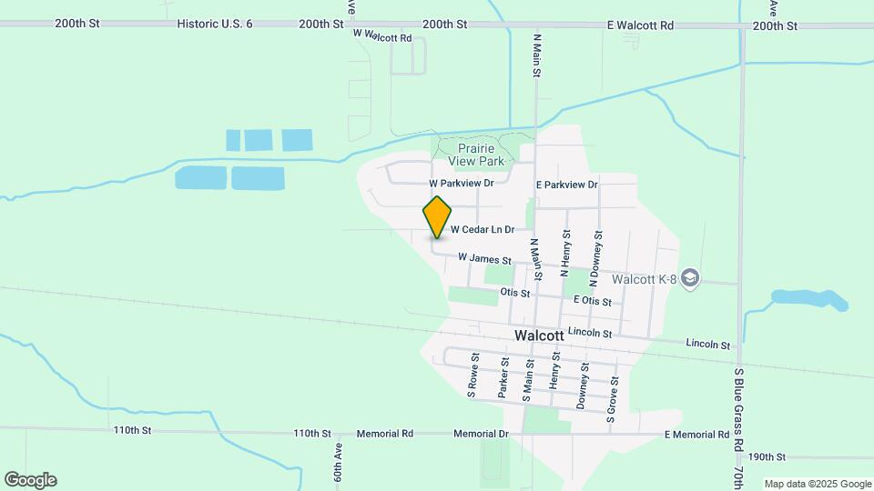 317 N Bridge Ln Map and Location Details