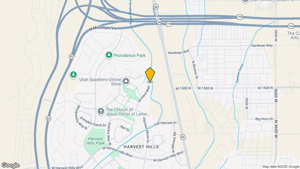 2426 Orchard Way Mapa y Detalles de la Ubicación