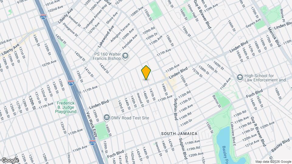 111-68 147th St Map and Location Details