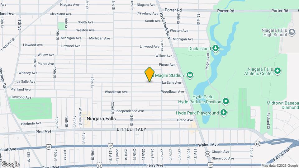 2463 La Salle Ave, Unit LaSalle AVE upper Mapa y Detalles de la Ubicación