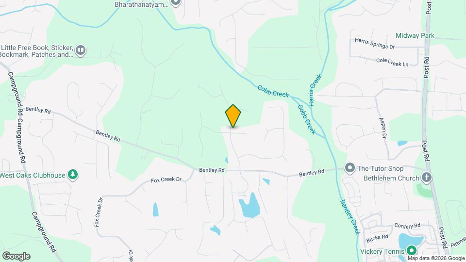 6190 Ivey Springs Chase Map and Location Details