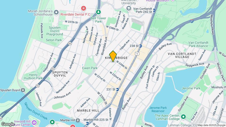 3245 Corlear Ave, Unit 1 Map and Location Details