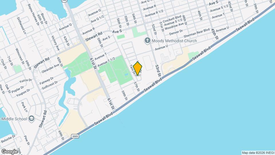 5525 Swan Dr Map and Location Details