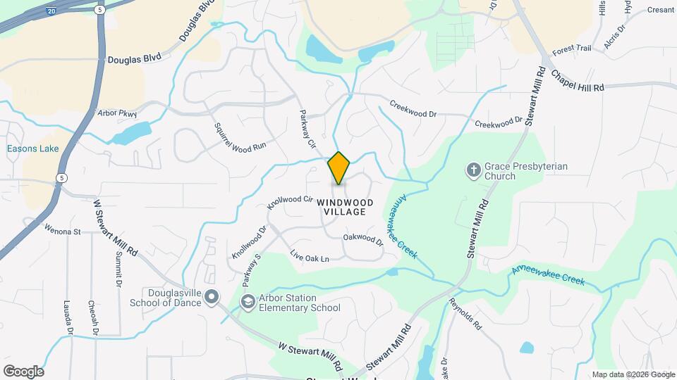 6668 Windwood Cir Map and Location Details