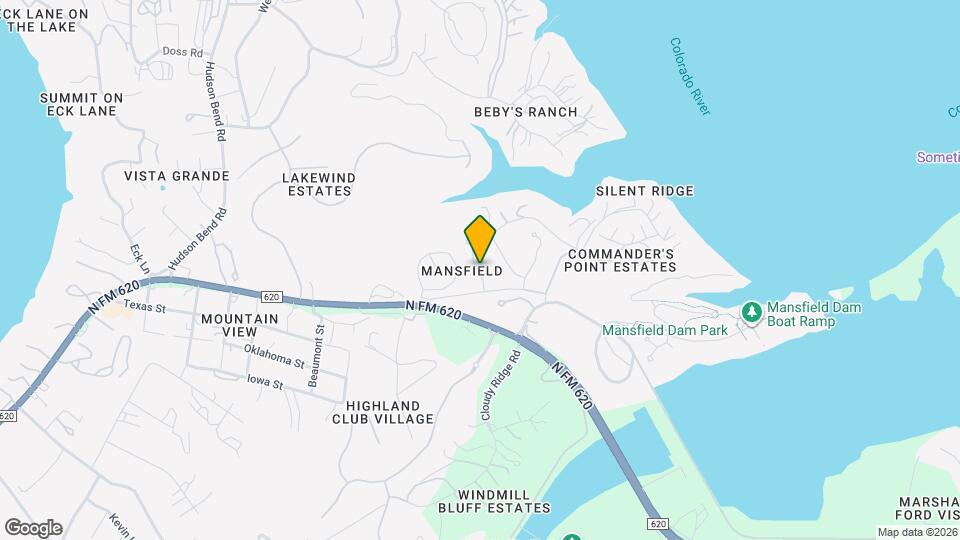 14614 Mansfield Dam Ct Map and Location Details