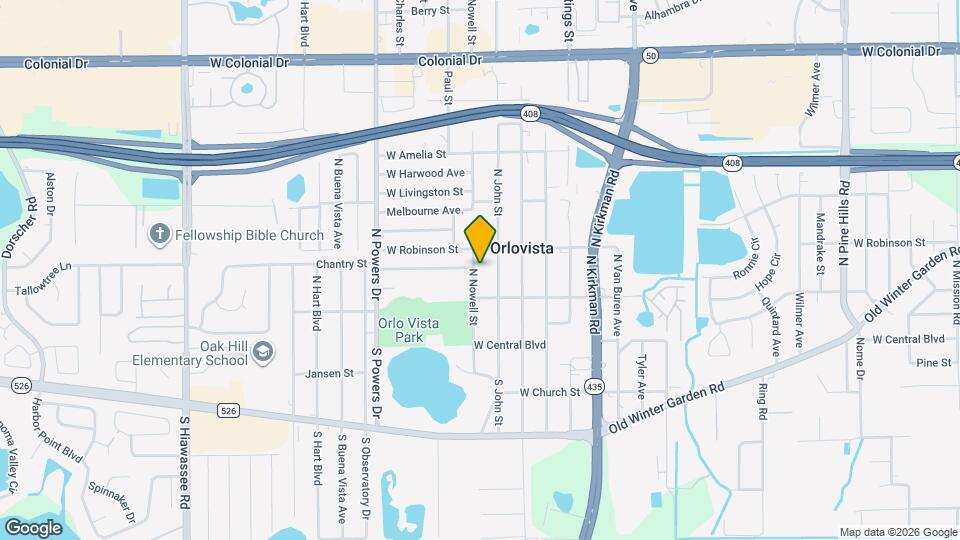 137 N Nowell St Map and Location Details