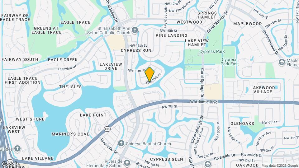 11266 NW 10th Pl Map and Location Details