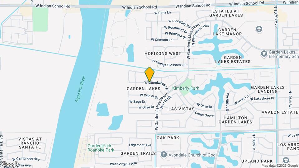11517 W Laurelwood Ln Map and Location Details