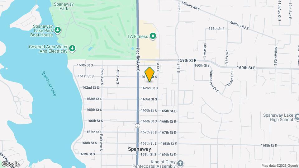 117 162nd St S Map and Location Details