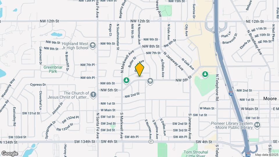 923 NW 5th St Mapa y Detalles de la Ubicación