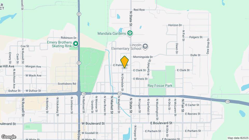 1403 N Glendale St Mapa y Detalles de la Ubicación