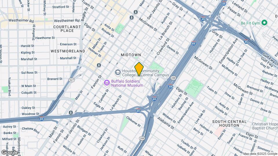 3408 Crawford St Map and Location Details