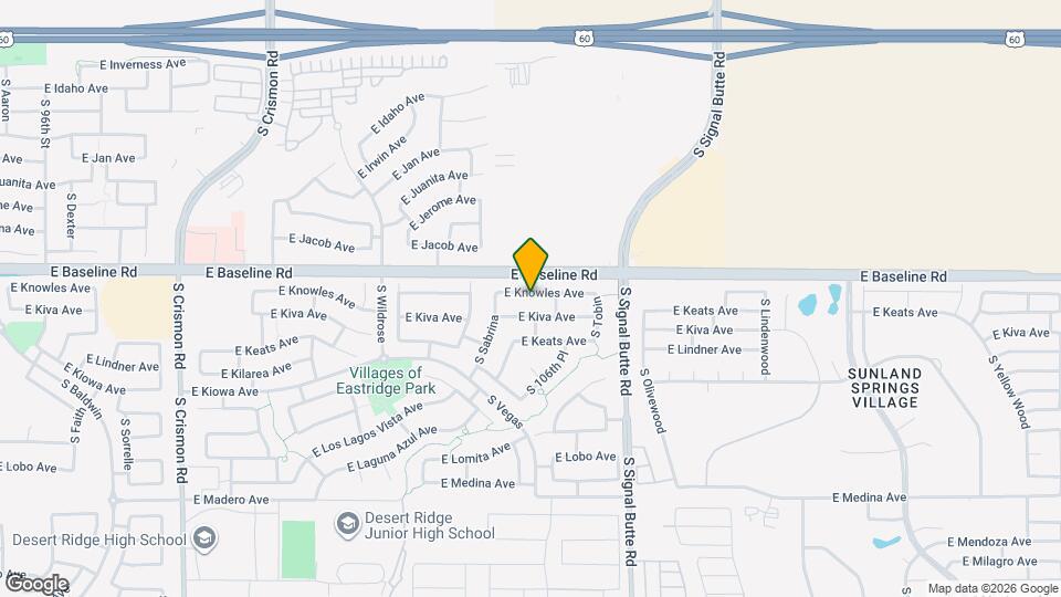 10625 E Knowles Ave Map and Location Details