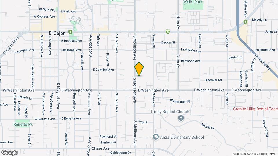 621 S Mollison Ave Mapa y Detalles de la Ubicación