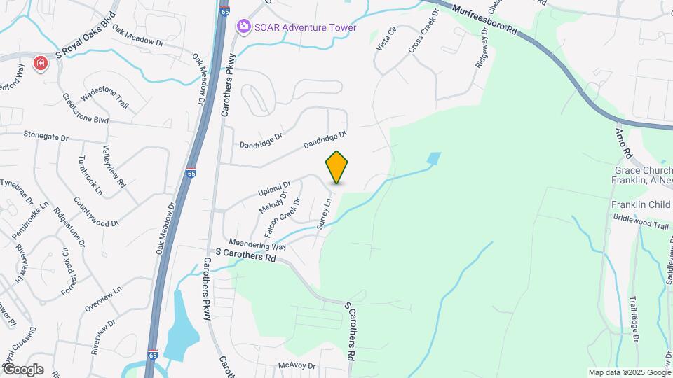 2073 Upland Dr Mapa y Detalles de la Ubicación