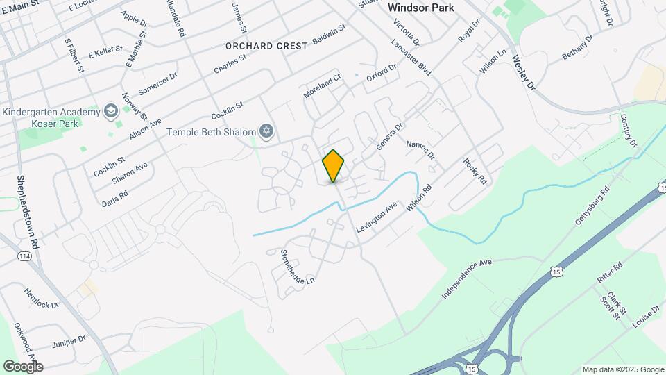 327 Melbourne Ln Mapa y Detalles de la Ubicación