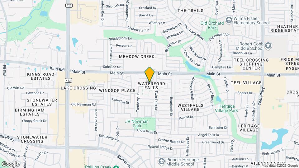 1438 Royal Oaks Dr Map and Location Details