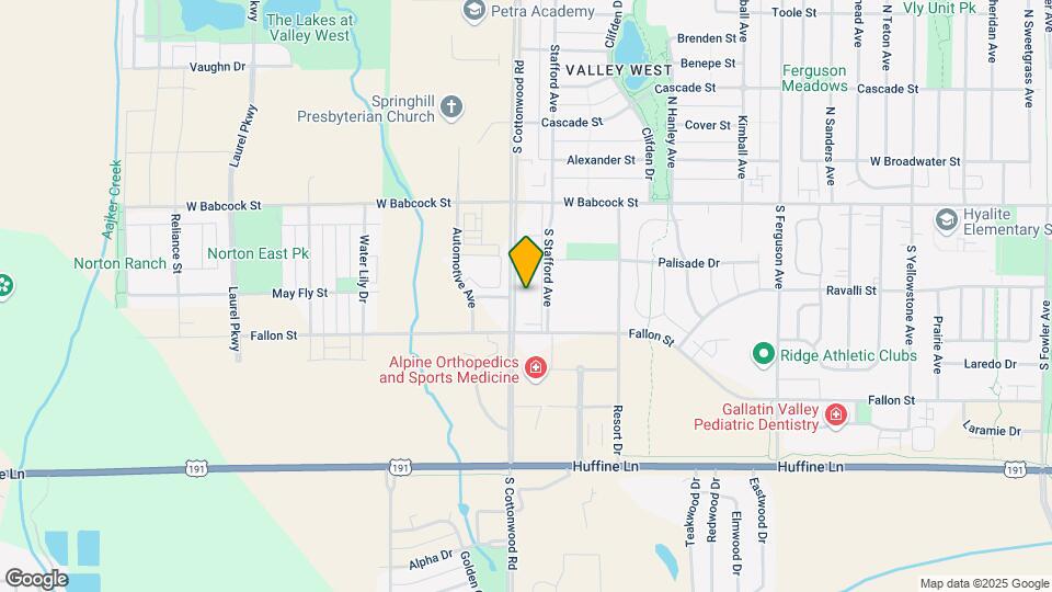 228 S Cottonwood Rd Mapa y Detalles de la Ubicación
