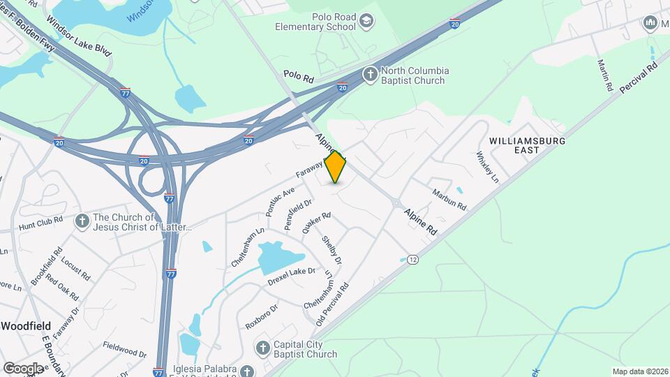 132 Cedar Glen Ln Mapa y Detalles de la Ubicación