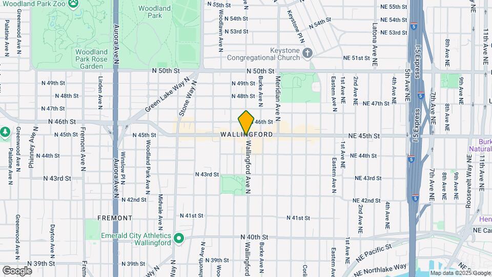 4427-4433 Wallingford Ave N Mapa y Detalles de la Ubicación