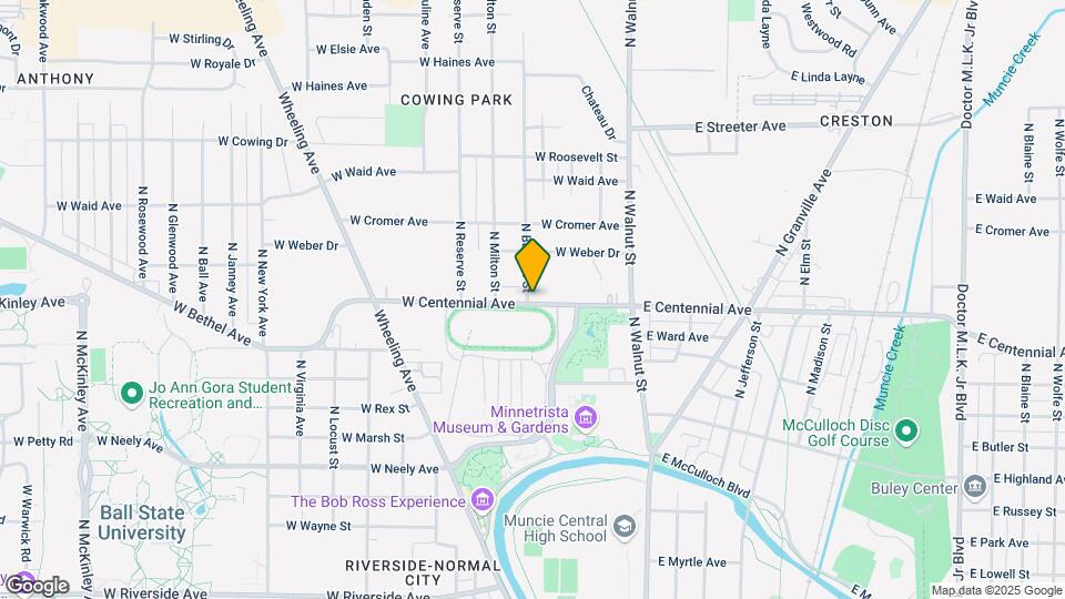 408 W Centennial Ave Map and Location Details