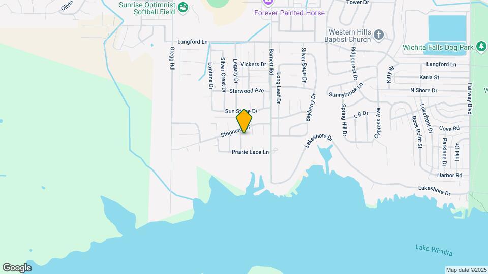 5405 Blazing Star Ln Map and Location Details