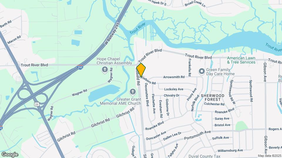 5442 Foxboro Rd Map and Location Details