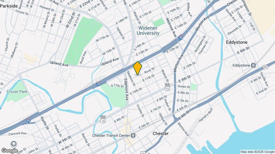 331 Rose St, Unit 1 Map and Location Details