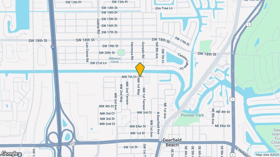 714 NW 1st Way Map and Location Details