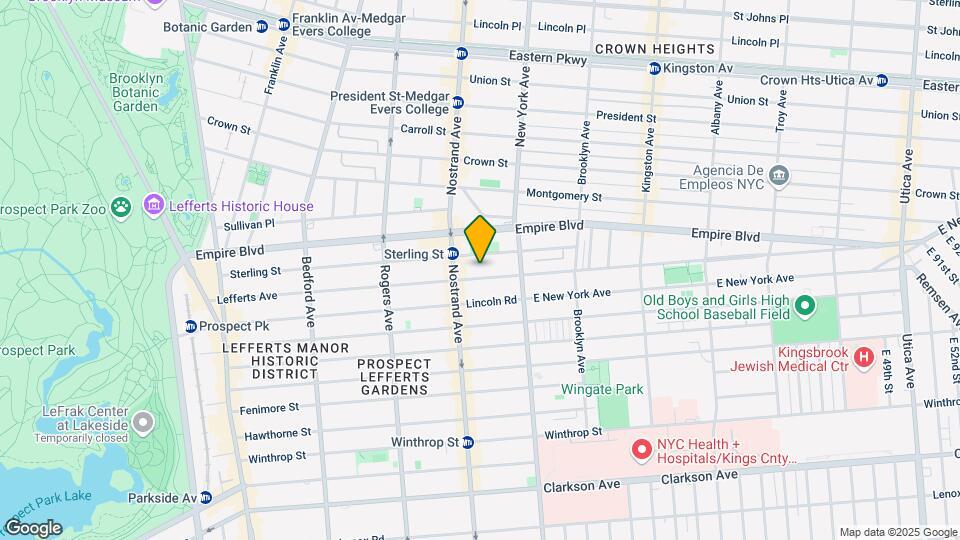 345 Lefferts Mapa y Detalles de la Ubicación
