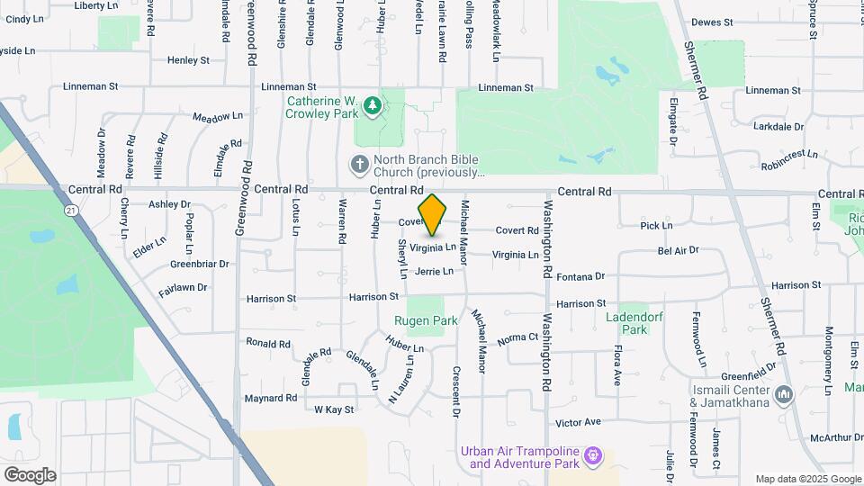 2924 Virginia Ln Map and Location Details