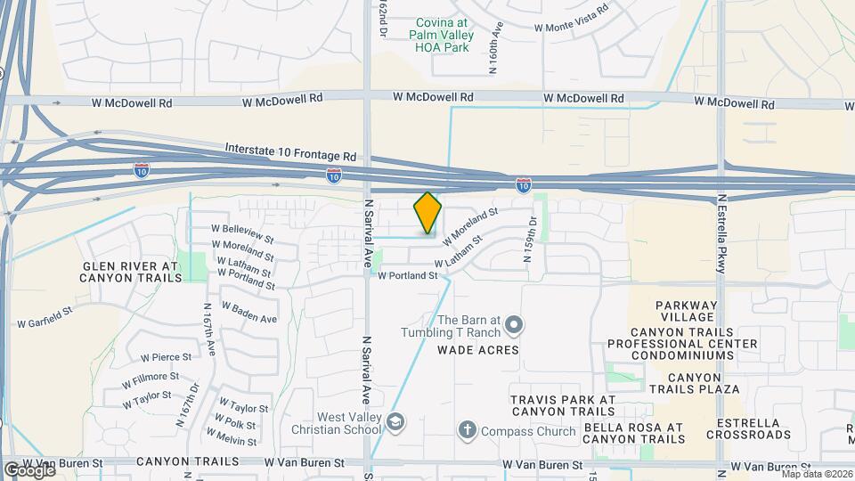 16152 W Moreland St, Unit C410 Map and Location Details