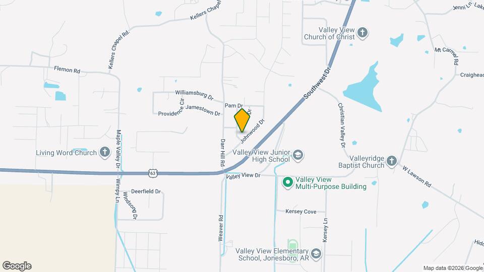 5313 Johnwood Dr Map and Location Details