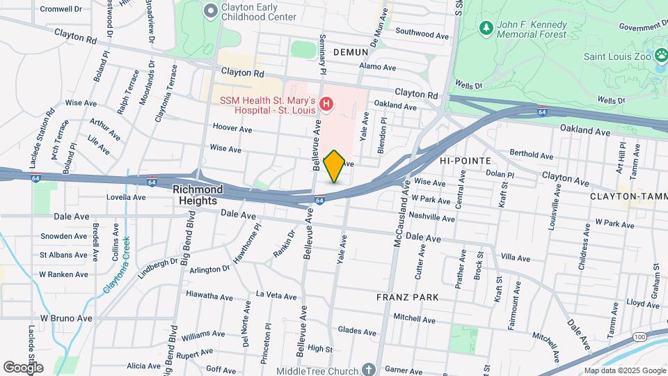 7230 W Park Ave, Unit 2nd floor Map and Location Details